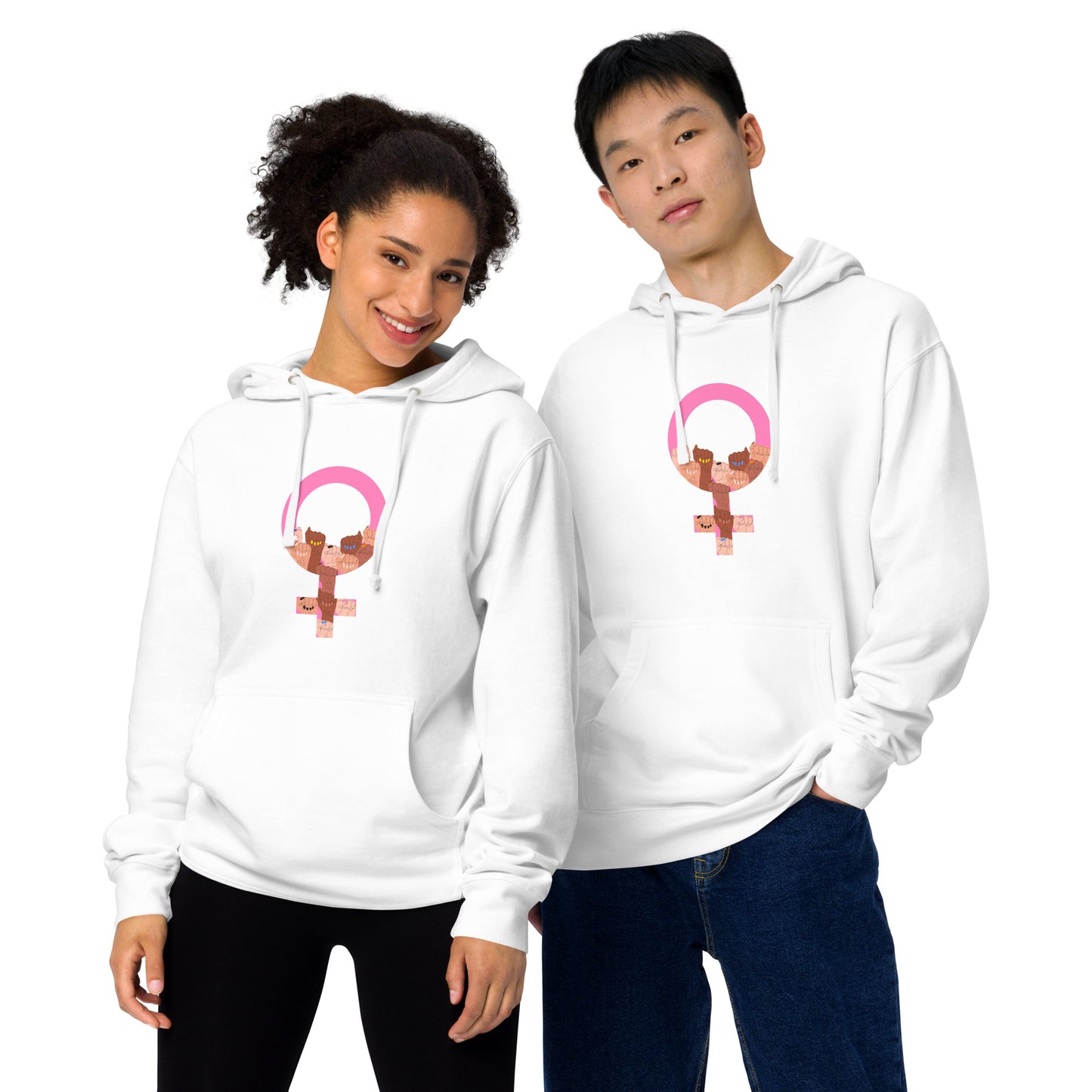 Unisex Intersectional Feminism midweight hoodie